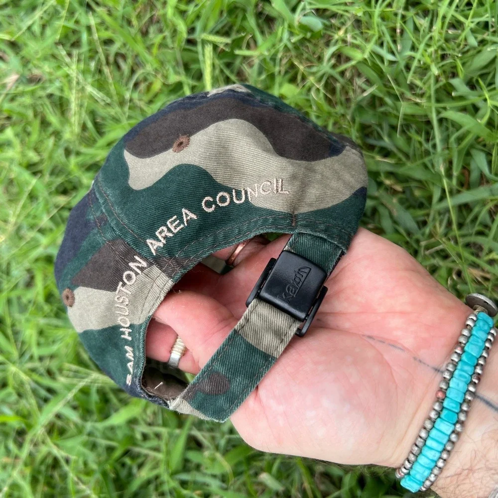 Boy Scouts BSA Sam Houston Hat Area Council SHAC‎ JAM Centennial Camo Baseball